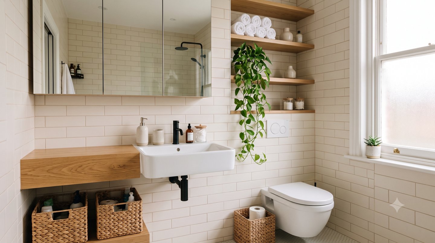 Small Bathroom Storage: Clever Ways to Fit More into Less Space